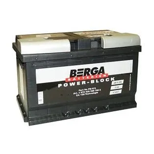 Berga PB-N3 72Ач 680А 572 409 068, ОП, стандартные клеммы