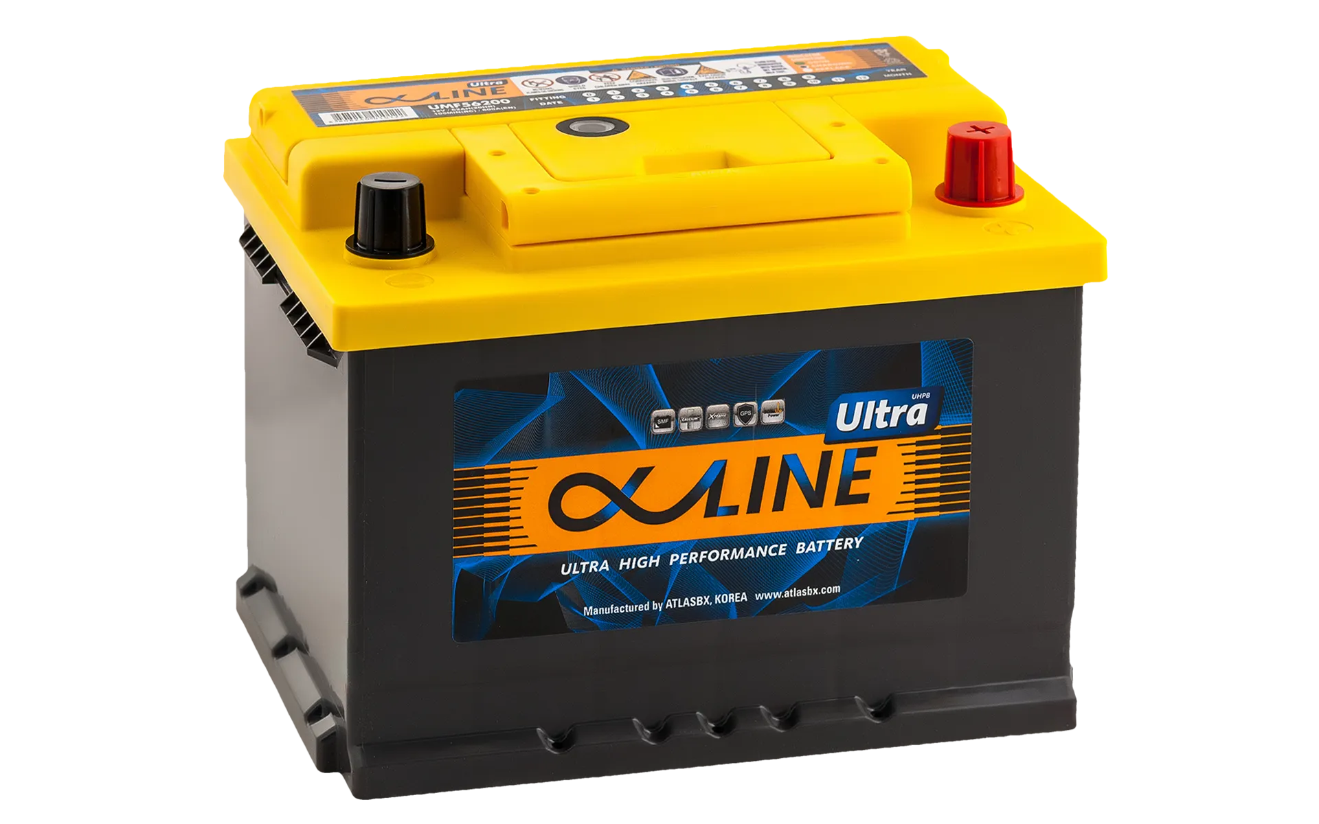 Alphaline Ultra 68 L2 56800 68Ач 680А, ОП, стандартные клеммы