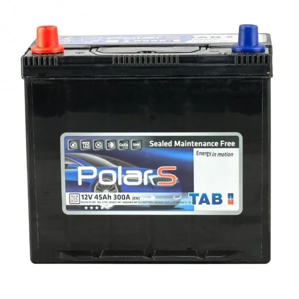 Tab Polar Asia 45Ач 400 246945 54524/51 SMF, ПП, тонкие клеммы