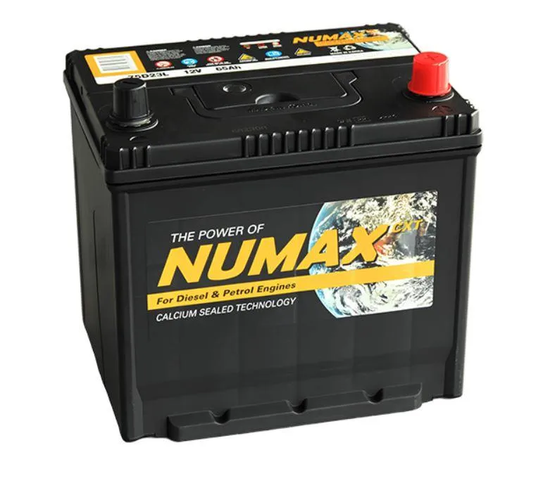 NUMAX 75D23L 65Ач 580А, ОП, стандартные клеммы