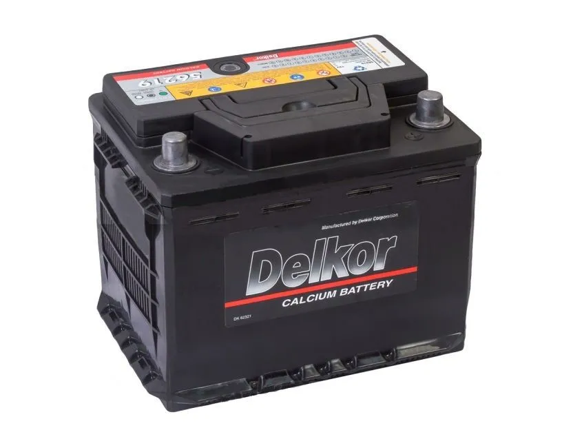 Delkor 6CT-62 (56219) 62Ач 580А, ОП, стандартные клеммы
