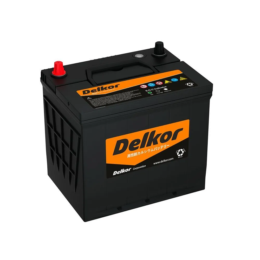 Delkor (JP) 80D23R 70Ач 600А, ПП, стандартные клеммы