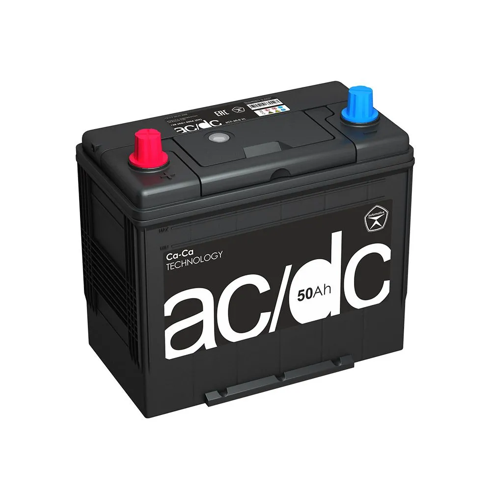 AC/DC 65B24R 50Ач 460А, ПП, тонкие клеммы
