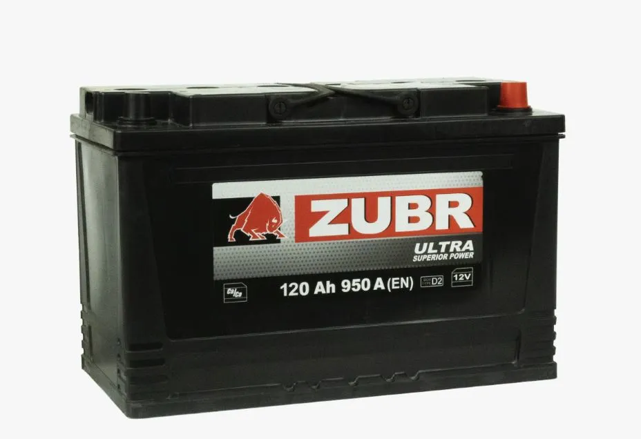 ZUBR Professional 120Ач 950А, ОП, стандартные клеммы