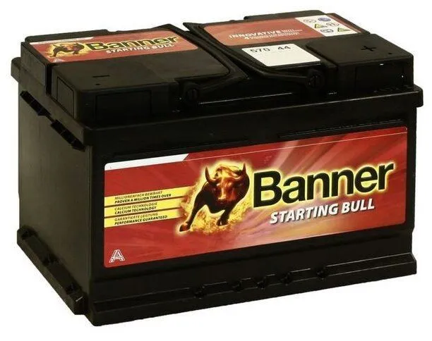 Banner Starting Bull 570 44 70Ач 640А, ОП, стандартные клеммы