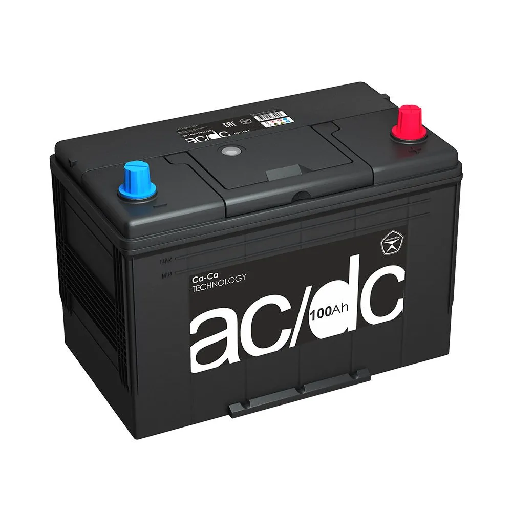 AC/DC 115D31L 100 Ач 800 А, ОП, стандартные клеммы