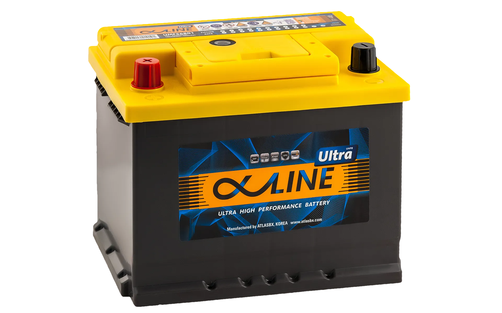 Alphaline Ultra 68 L2 56801 68Ач 680А, ПП, стандартные клеммы