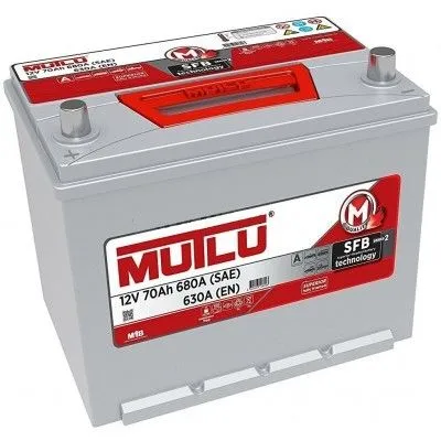 Mutlu SFB M2 6СТ-70.1 (80D26FR) 70Ач 630А, ПП, стандартные клеммы