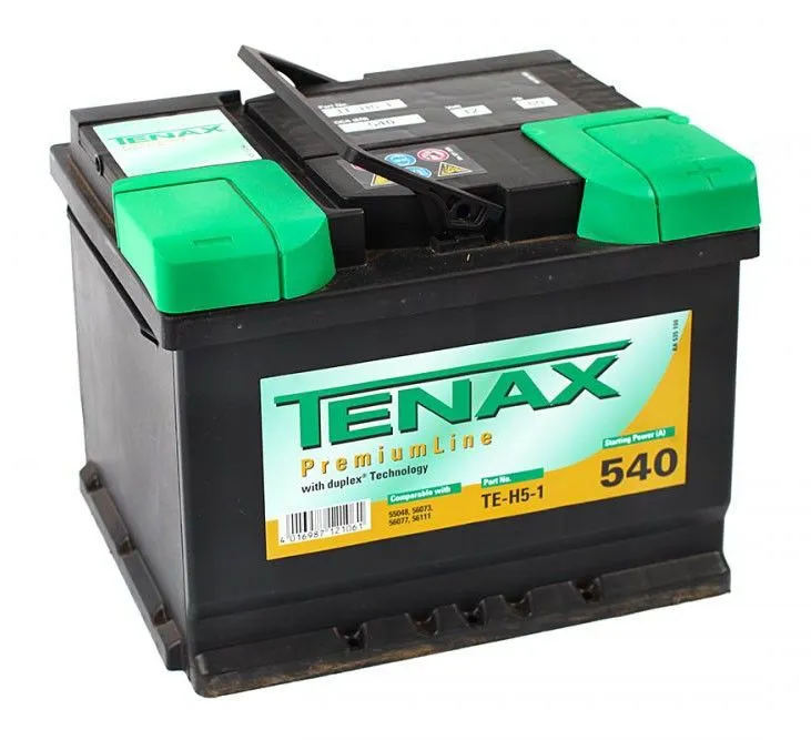 Tenax Premium Line TE-H5-1 60Ач 540А, ОП, стандартные клеммы