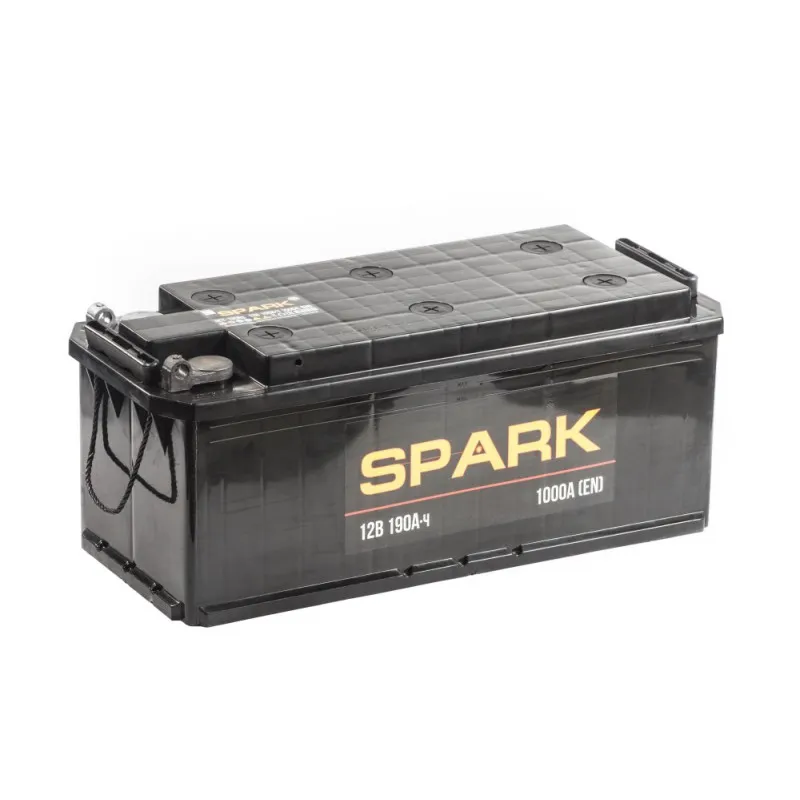 Spark 190Ач 1250А болт, ПП, клеммы под болт