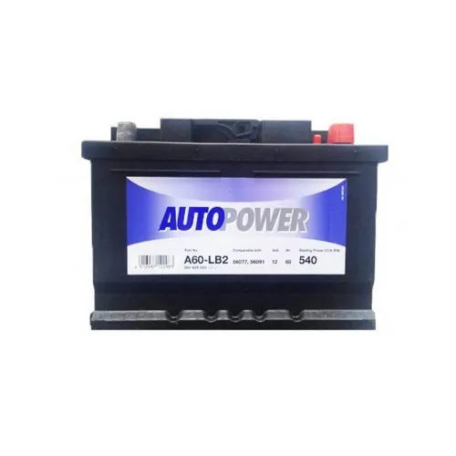 Autopower A60-LB2 60Ач 540А 560 409 054, ОП, стандартные клеммы