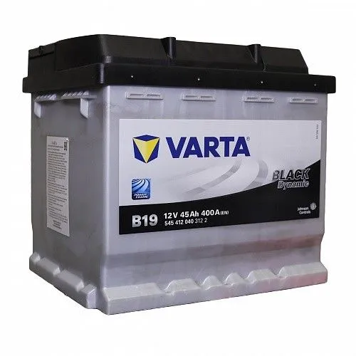Varta Black Dynamic B19 45Ач 400А 545 412 040, ОП, стандартные клеммы