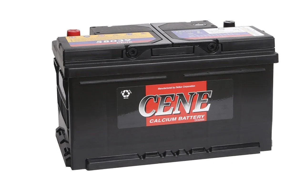 CENE Euro 58039 80Ач 730А, ОП, стандартные клеммы