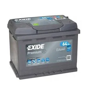 Exide EA640 64Ач 640А, ОП, стандартные клеммы