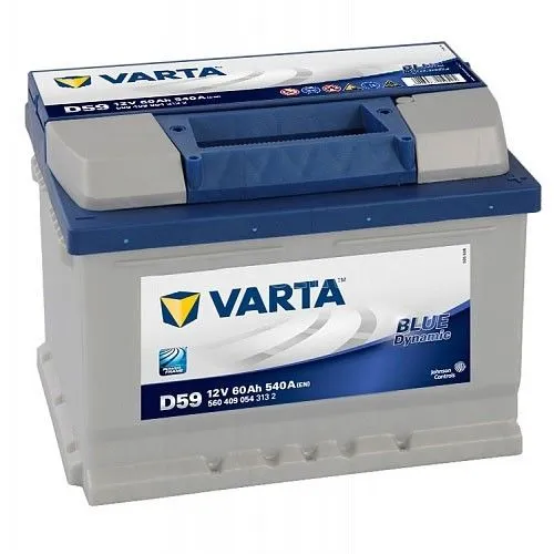 Varta Blue Dynamic D59 60Ач 540А 560 409 054, ОП, стандартные клеммы