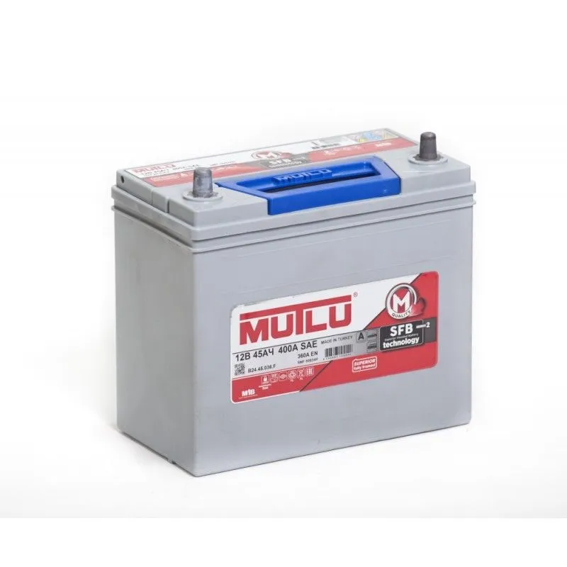 Mutlu SFB M2 6СТ-45.1 (50B24R) 45Ач 360А, ПП, тонкие клеммы