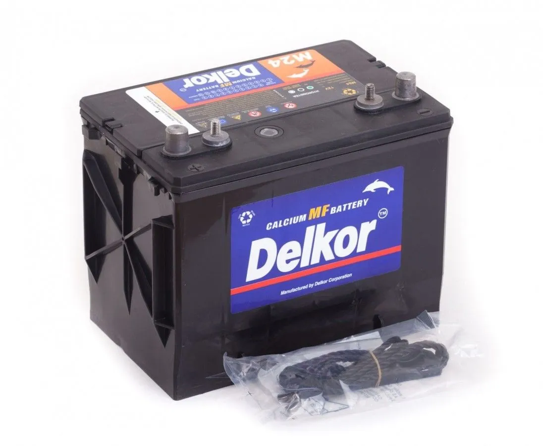 Delkor Marine 6CT-70 (M24MF) 70Ач 490А, ПП, 4 клеммы