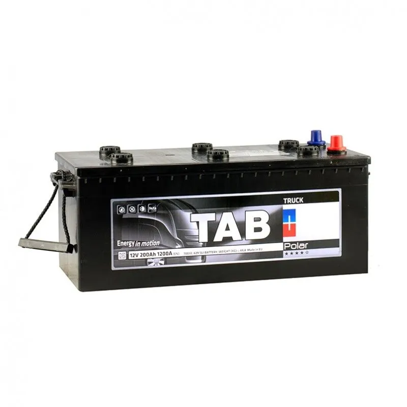 Tab Polar Truck 200Ач 1200А В 491912 70032, ОП, стандартные клеммы