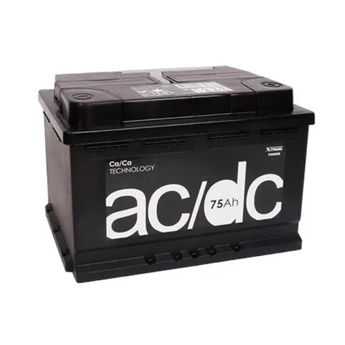 AC/DC 6ст-75 75Ач 610А, ОП, стандартные клеммы