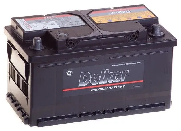 Delkor 6CT-80 (58039) 80Ач 730А, ОП, стандартные клеммы