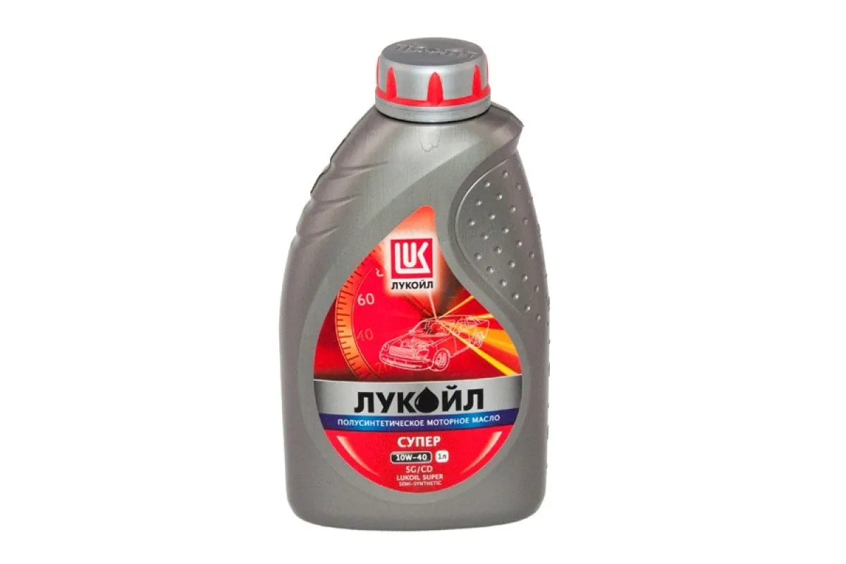 Масло моторное Лукойл Супер SG/CD 10W40 полусинтетическое 1 л 19191