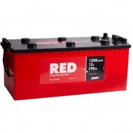 RED 190Ач 1350А, ОП, стандартные клеммы