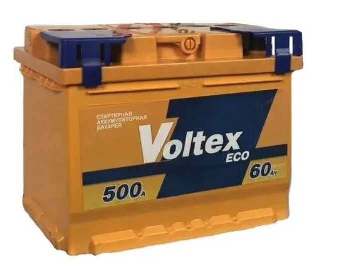 Voltex 60Ач 500А, ОП, стандартные клеммы