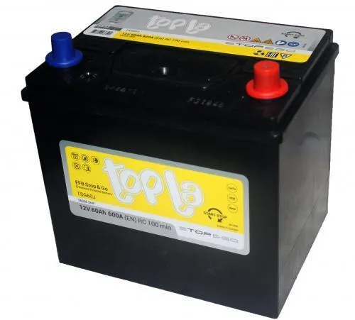 Topla EFB Stop&Go Start-Stop (112260 56068) 60Ач 600А, ОП, стандартные клеммы