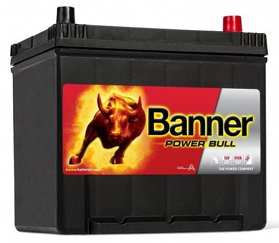 Banner Power Bull P60 62 6CT-60 60Ач 510А, ОП, стандартные клеммы