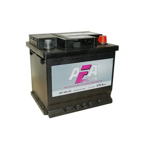 AFA AF-H4-52 52Ач 470А 552400 AF, ОП, стандартные клеммы