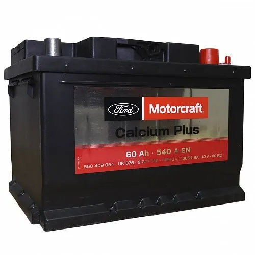 FORD STANDART 60Ач 520А 2 247 685, ОП, стандартные клеммы