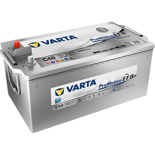 Varta Promotive EFB C40 240Ач 1200А 740 500 120, ОП, стандартные клеммы
