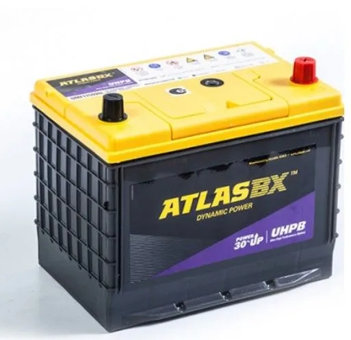 ATLAS UHPB UMF 95D23L 75Ач 650А, ОП, стандартные клеммы