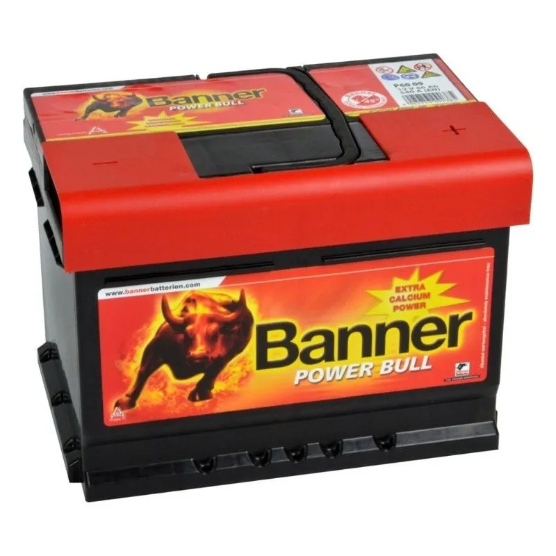 Banner Power Bull P60 09 60Ач 540А, ОП, стандартные клеммы