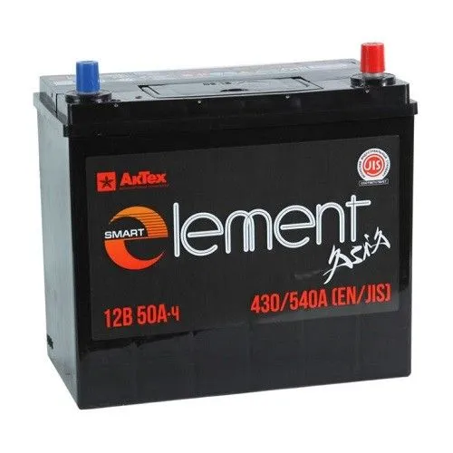 Smart Element Asia 60B24L 50Ач 430А, ОП, тонкие клеммы