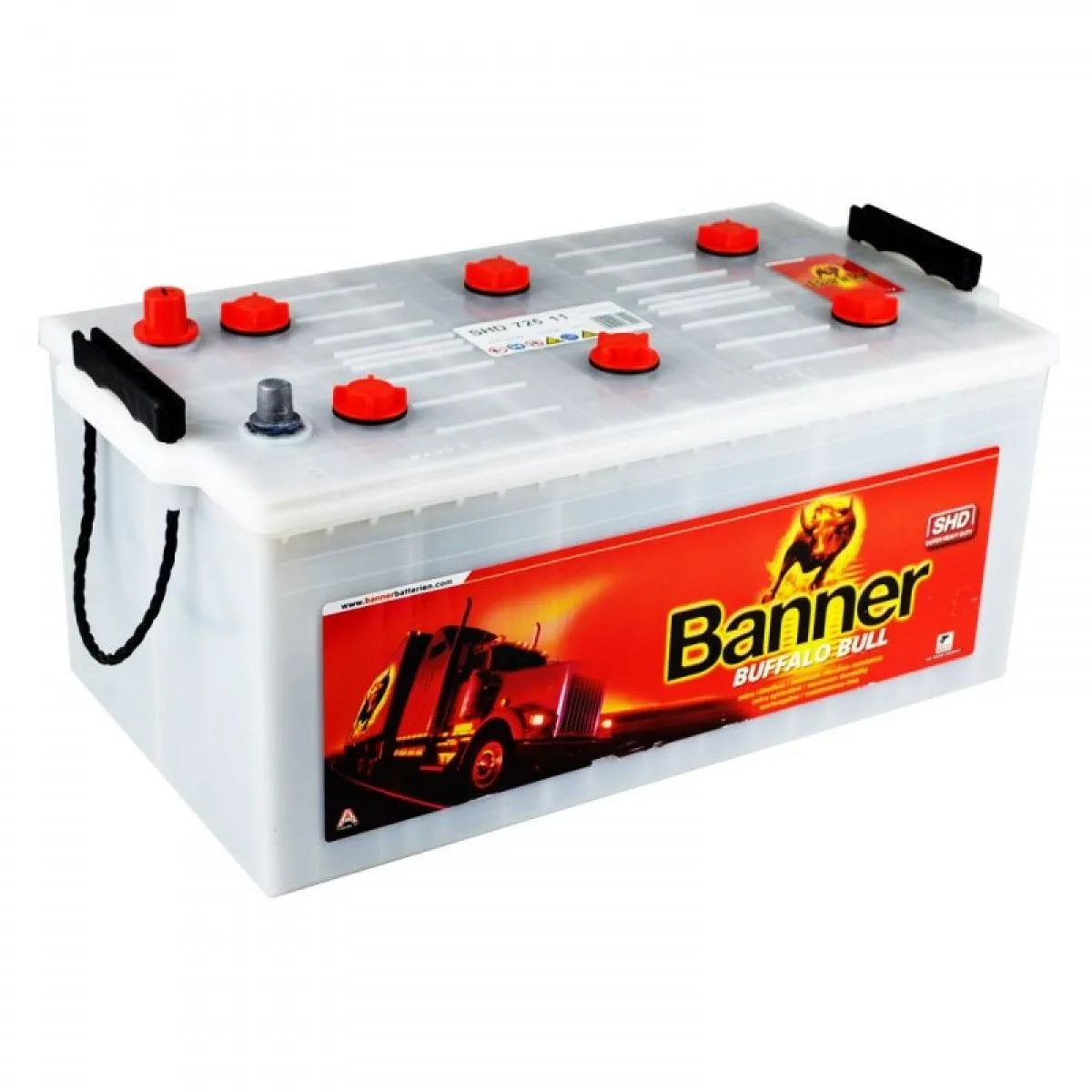 Banner Buffalo Bull SHD 72511 225Ач 1150А, ОП, стандартные клеммы