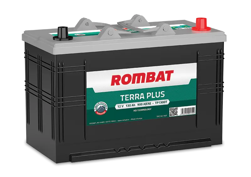 Rombat Terra Plus TP130DT 130Ач 900А, ОП, стандартные клеммы