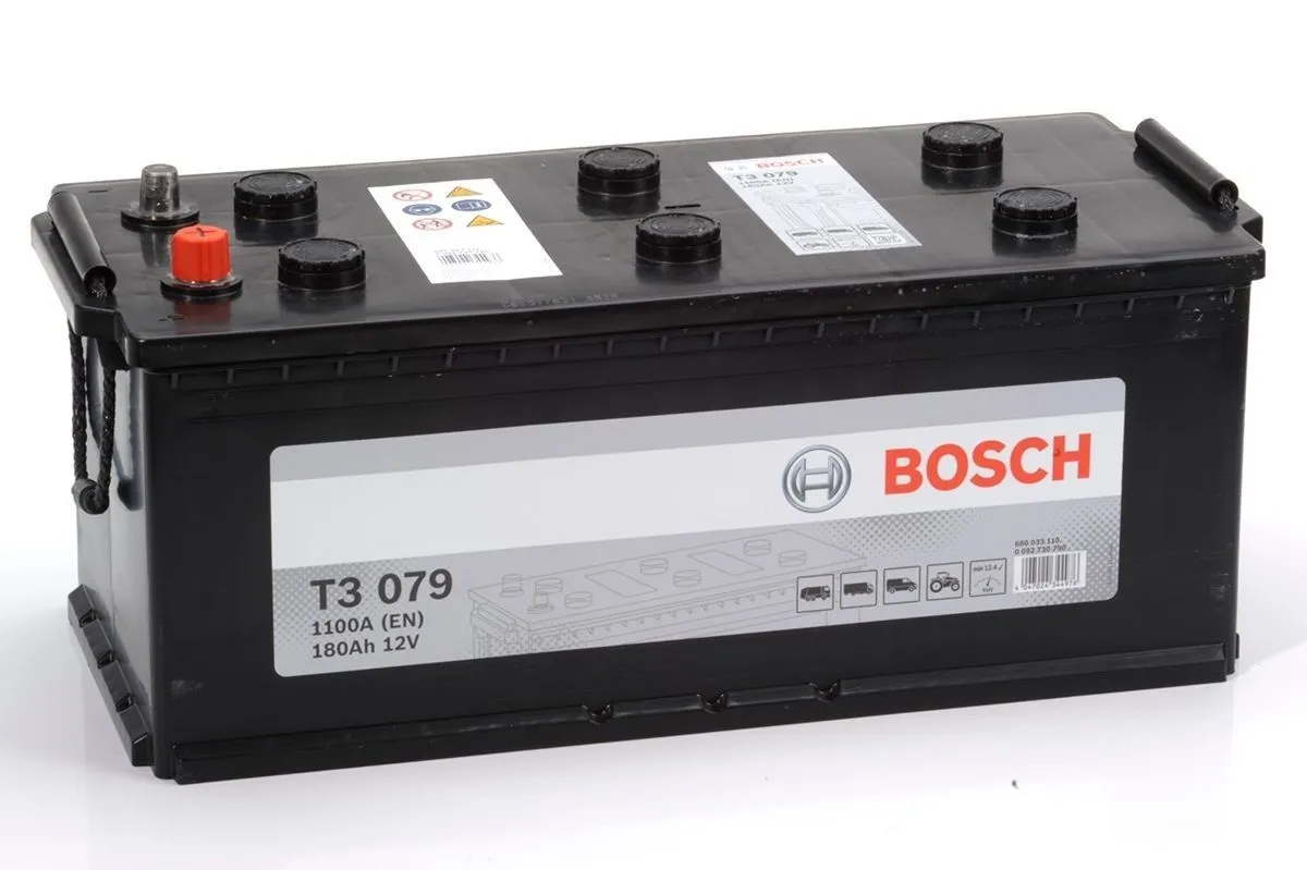 Bosch T3 079 180Ач 1100А 0 092 T30 790, ПП, стандартные клеммы
