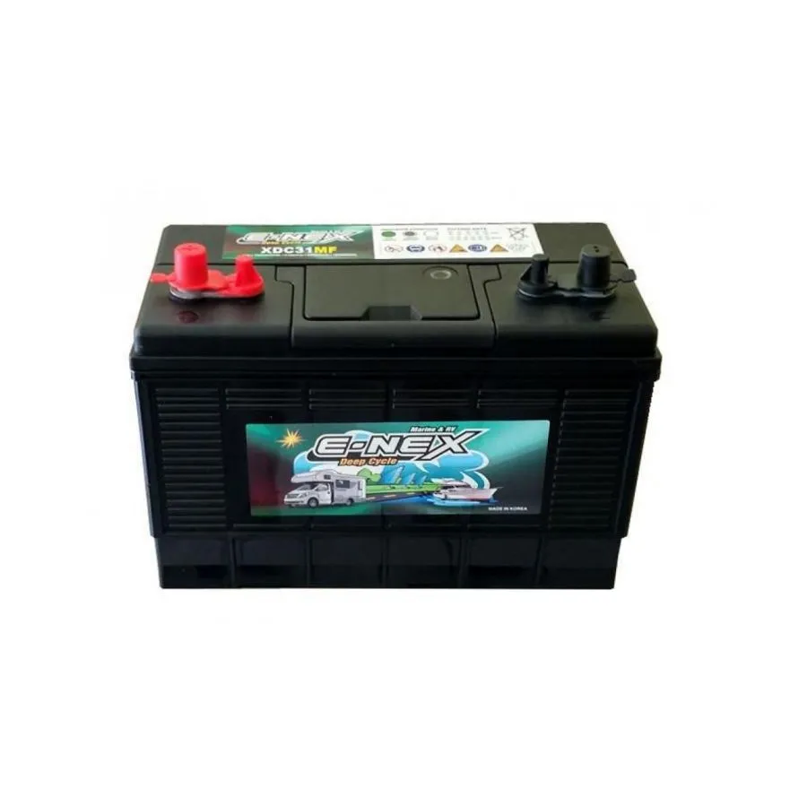 E-NEX XDC31MF DUAL TERMINAL (100Ah) 100Ач 810А, ПП, 4 клеммы