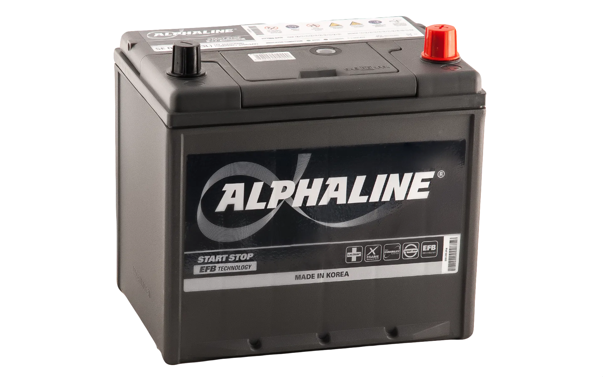 Alphaline EFB SE Q85 (90D23L) Start-Stop 65Ач 670А, ОП, стандартные клеммы