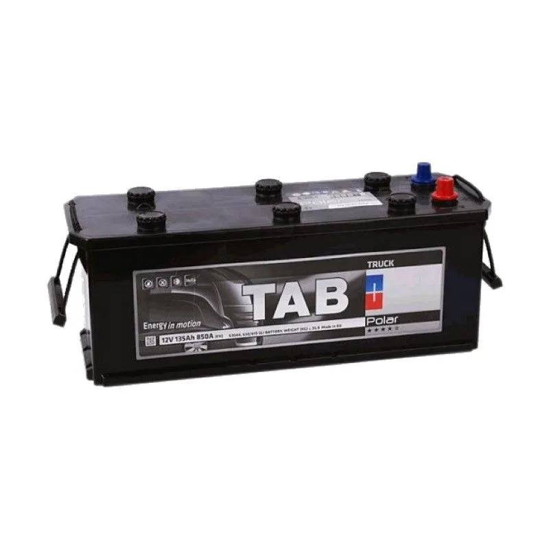 Tab Polar Truck 135Ач 850А MAC110 487912 63544, ОП, стандартные клеммы