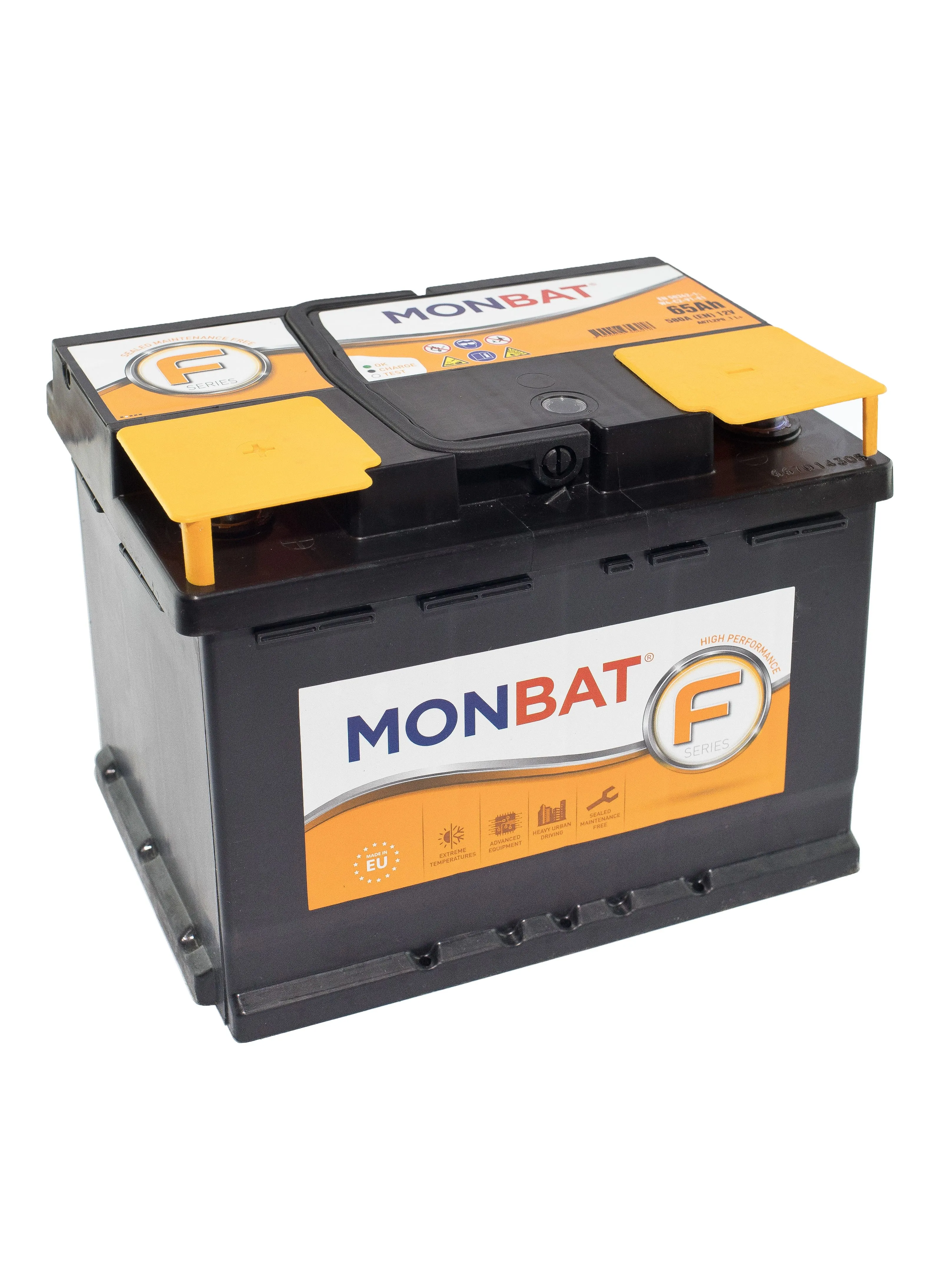 MONBAT "F" (FORMULA) 65Ач 630А, ПП, стандартные клеммы