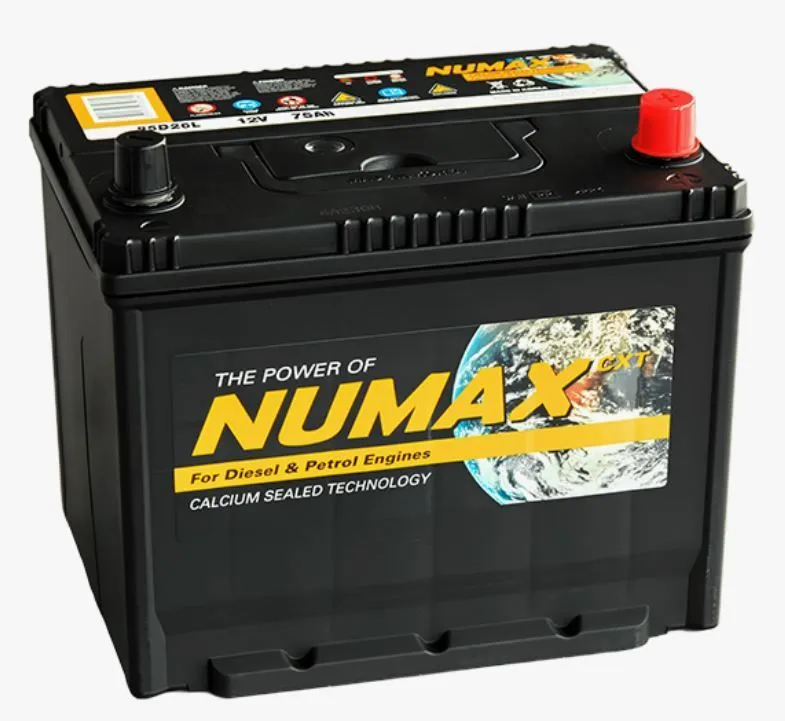 NUMAX 85D26L 75Ач 630А, ОП, стандартные клеммы