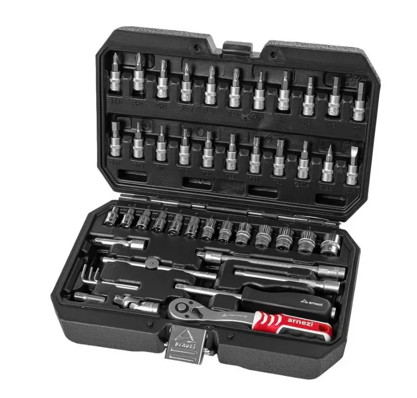 Набор инструментов Arnezi 1/4" 46 предметов DR R0900046