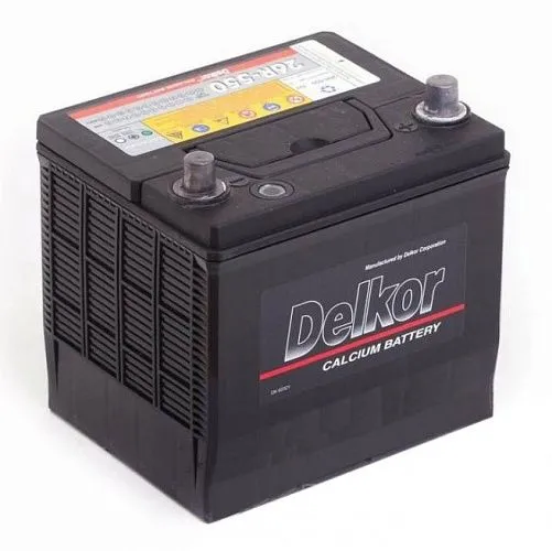 Delkor 26R-550 60Ач 550А, ОП, стандартные клеммы