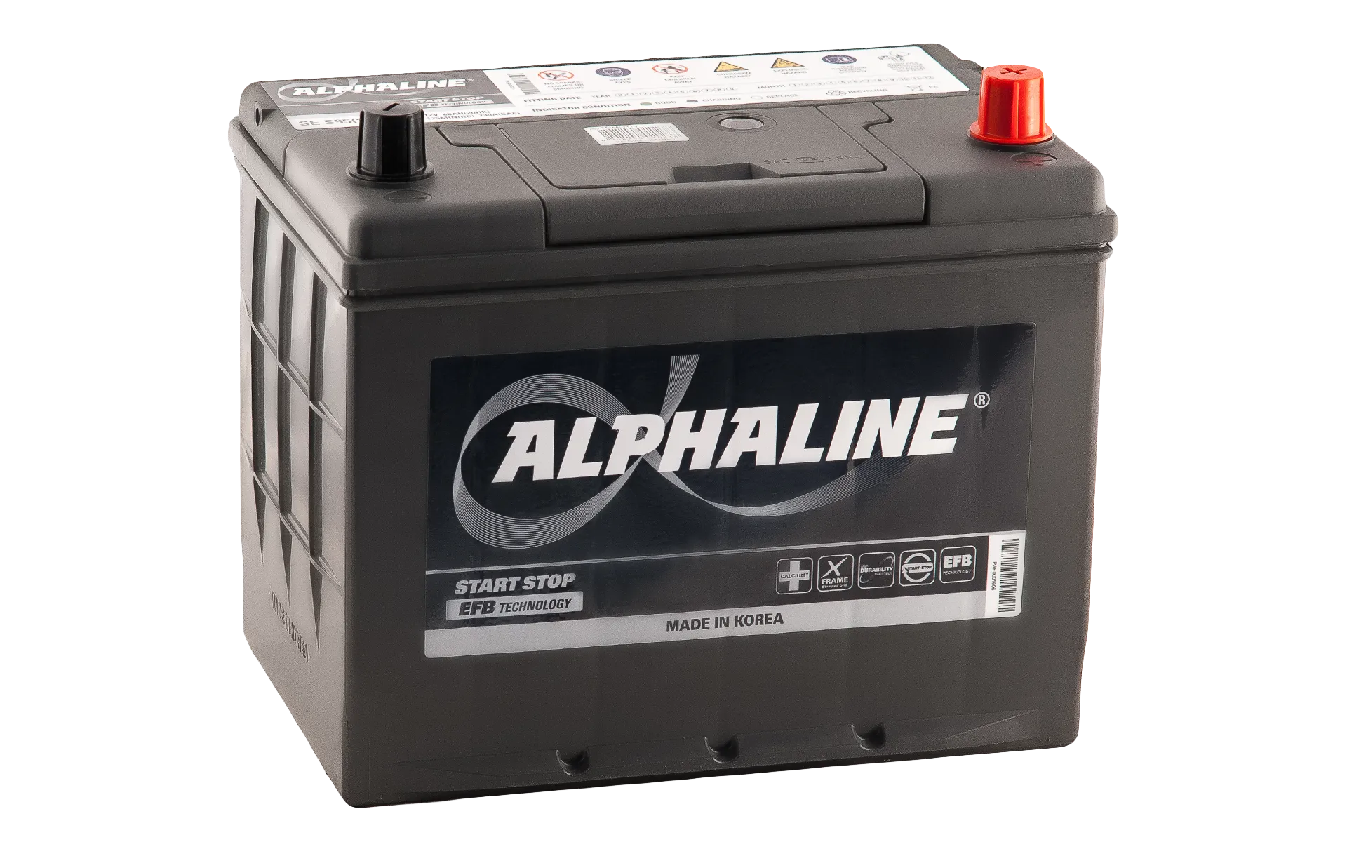 Alphaline EFB SE S95 (100D26L) Start-Stop 68Ач 730А, ОП, стандартные клеммы