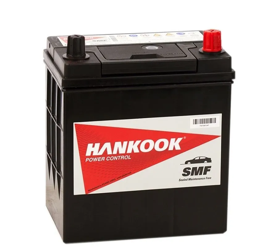HANKOOK 6СТ-40.0 (44B19L) 40Ач 370А, ОП, тонкие клеммы