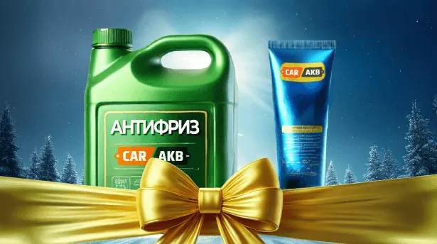 В подарок антифриз или смазка для клемм