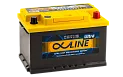 Аккумулятор для легкового автомобиля <b>Alphaline Ultra 74 LB3 57400 низкий 74Ач 750А</b>