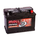 Аккумулятор для легкового автомобиля <b>Moll AGM Start-Stop 70R 70Ач 760А</b>